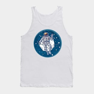 The Moon And Beyond Space Tank Top